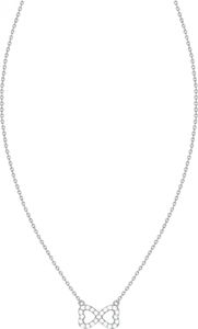 Esprit Damen Kette Collier Edelstahl Zirkonia Eternal Love ESNL03262A420