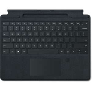 Microsoft Surface Pro Signature Keyboard with Fingerprint Reader, QWERTY, Spanisch, Touchpad, Micros