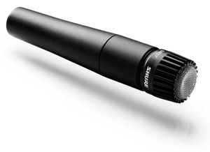 Shure Microphones SM57-LCE Instrumenten-Mikrofon 3-polige XLR Schwarz