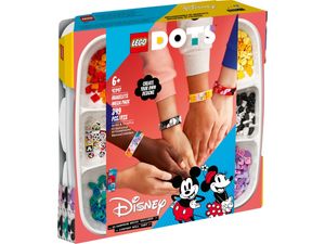 LEGO DOTS 41947 Disney Mickys Armband-Kreativset, 5-in-1 Bastelset