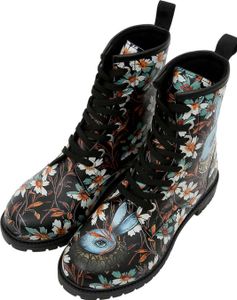 DOGO Long Boots - Vegane Damen Boots und Nachhaltige und Bunte Stiefeletten - Are You Lost 37