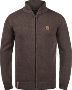 INDICODE IDAndy Herren Strickjacke Cardigan Grobstrick Pullover mit Stehkragen Reißverschluss Baumwollmischung Regular fit INDICODE IDAndy Herren Strickjacke Cardigan Grobstrick Pullover mit Stehkragen Reißverschluss Baumwollmischung Regular fit