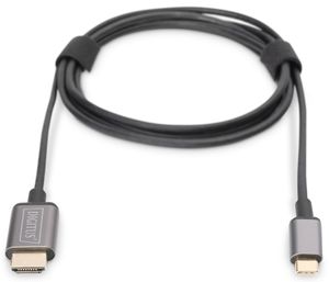 DIGITUS Video-Adapterkabel USB-C - HDMI UHD 4K / 30 Hz