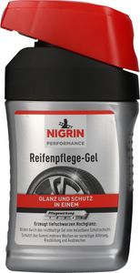 NIGRIN Performance Reifenpflege-Gel 300ml - Erzeugt schwarzen Glanz (1er Pack)