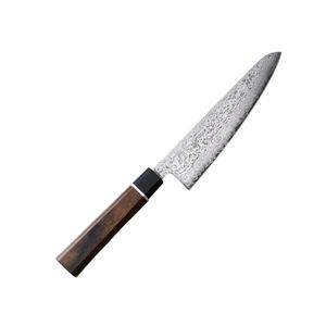 Suncraft SENZO BLACK Santoku Küchenmesser klein 143 mm [BD-03]