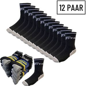 12 Paar Goodyear Working Socks Heavy Duty Arbeitssocken Soft Heel Anthrazit