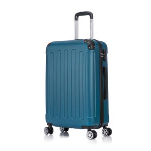 Flexot® F-2045 Koffer Reisekoffer Hartschale Hardcase Doppeltragegriff mit Zahlenschloss Gr. L Farbe Royal-Blau