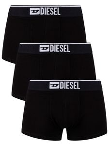 Diesel 3er Pack Damien Trunks, Schwarz L