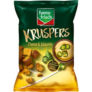 funny frisch Kruspers Cheese & Jalapeno Style knusprig wuerzig 120g