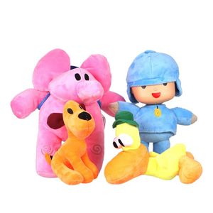 Pocoyo und Seine Freunde Mini Plüschfiguren Spielzeug Kuscheltiere Weiche Figur Anime Collection Spielzeug 4er-Set