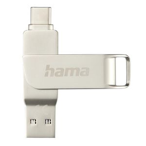 hama USB 3.0 / 3.1 Speicherstick "C-Rotate Pro" 512 GB silber hama USB 3.0 / 3.1 Speicherstick "C-Rotate Pro" 512 GB silber