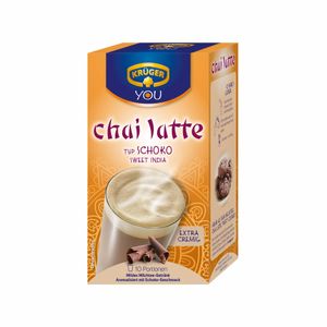 Krüger Chai Latte typ Čokoláda Sladká Indie mléčný čajový nápoj 250g