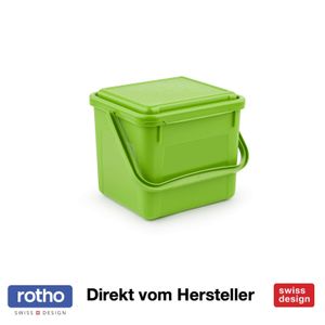 Komposteimer 5 l BIO, Farbe:Mistletoe grün