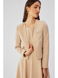 Stylove Damen der Sakko Elurus S368 beige M