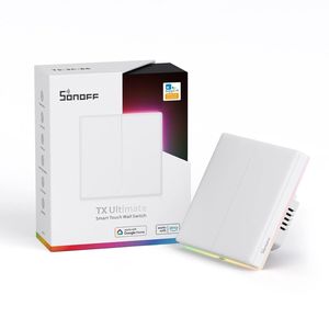 SONOFF TX Ultimate T5-2C-86 WiFi Smart Wandschalter - 2 Taster - weiss