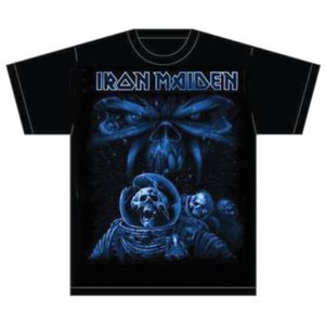 Iron Maiden Final Frontier Blue Album Spaceman TS: X Large