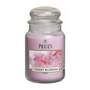 Price's Candles - Duftkerze im großem Glas 630 g -  Cherry Blossom