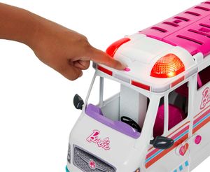 Hrací sada Barbie sanitka 2 v 1 (se světly a zvuky)