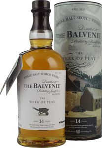 Balvenie 14 Jahre Week of Peat Speyside Single Malt Scotch Whisky 0,7l, alc. 48,3 Vol.-%