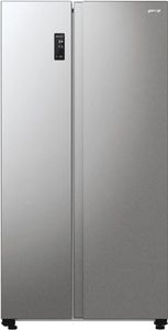 Gorenje NRR9185DABXL Side by Side Kühl-/Gefrierkombination, 550 Liter, Grau Metallic
