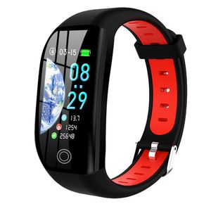 Fitness Armband Schrittzähler, Fitness Tracker mit Herzfrequenzmesser Blutdruckmessung Pulsuhr Kalorienzähler, IP67 Wasserdichter