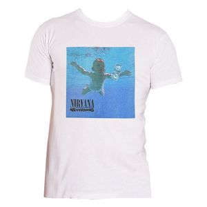 Nirvana - "Nevermind" tričko pro muže/dámy Unisex RO3123 (XL) (White)