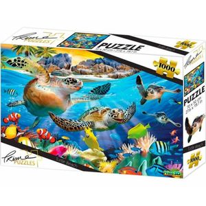 PRIME 3D puzzle Turtle Beach 1000 dielikov