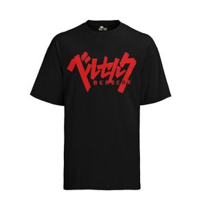 Berserk Logo Guts Warrior Manga Anime Men T-Shirt Men Otaku Geek Merch Nerd Shirt Berserker