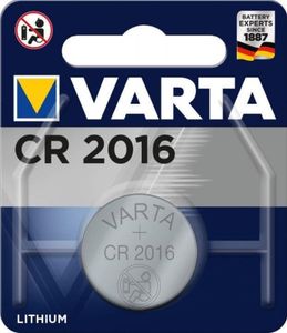 VARTA Lithium Knopfzelle "Professional Electronics" CR2016