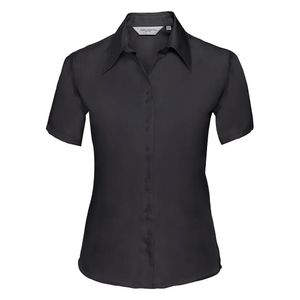 Russell Collection - dámské tričko "Ultimate" s krátkým rukávem RW9612 (4XL) (černá)