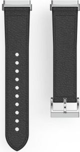 Herren-Lederarmband für Fitbit Versa3/Sense, schwarz, universal (00086236)