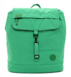 Tamaris Damen Rucksack Überschlag Laptop Tablet Fach Canvas Lydia 32370, Farbe:Grün