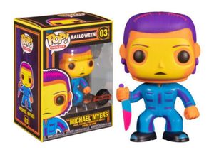Funko Halloween POP! Movies Vinyl Figur Michael Myers (BLKLT) 9 cm