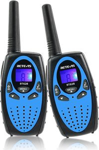 Retevis RT628 Walkie Talkie Kinder, Walkie Talkie Langstrecken, Einstellbare Lautstärke, VOX, Tastensperre, Spielzeug für Familie, Camping