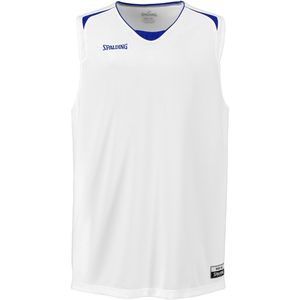 Spalding Attack Tank Top - weiß/blau - Größe: XL, 300211504