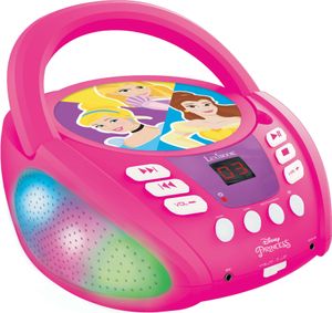 Lexibook Odtwarzacz CD Bluetooth podświetlany Księżniczki Disneya
