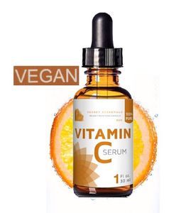 Vitamin C Serum, Vegan, Pure Vitamin C Serum | Hyaluron, Gesichtsreinigung | Anti Aging Serum | Aloe Vera, MSM, Jojoba Oil, Vitamin E