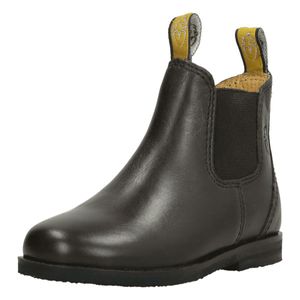 Moretta - Detské jazdecké členkové topánky Fiora, kožené ER767 (23 EU) (Brown)