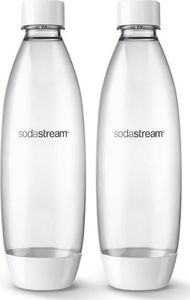 Sodastream Fuse Flasche weiß 1 L 2 Stück.