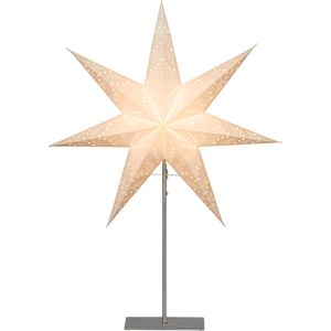 Best Season Standleuchte "Sensy Star 78" Material: Metall / Papier, Farbe creme, ca.78x54, 234-24