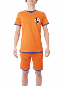 Son Goku Schlafanzug | Sommer Pyjama für Dragon Ball Fans | Größe: XL