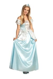 Boland Prinzessin Maribel Kostüm Damen blau Größe 36/38