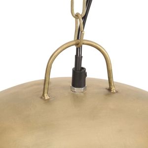 vidaXL Závesné svietidlo Vintage Industrial Style 25 W Mosadzné guľaté 41 cm E27