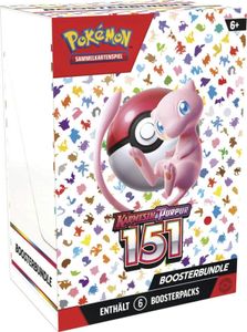 Pokemon KP03.5 - 151 Booster Bundle (nemčina)