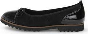 Gabor Ballerina 4.100.37, Rauleder, Schwarz, Damen