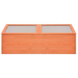 vidaXL Frühbeet Holz 100x50x34 cm