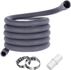Ablaufschlauch für Waschmaschinen,Verlängerung Ablaufschlauch,Universal Ablaufgarnitur Schlauch,Waschmaschine Spülmaschine Schlauch,Ablaufschläuche (2m)