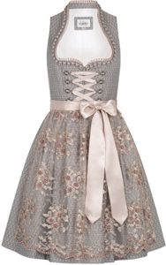 Mini Dirndl Elisabeth in Taube von Nübler, Größe:38