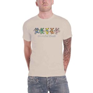 Grateful Dead - T-Shirt für Herren/Damen Unisex RO3073 (XL) (Sand)