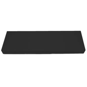 Palettenkissen Palettenauflagen Sitzkissen - 120x40 cm - Outdoor und Indoor - schwarz